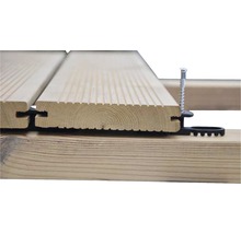 Terraflex Abstandhalter 9 mm für Holz-Unterkonstruktion mit Edelstahlschraube C1 5x50 mm 1 Pack = 120 Stück-thumb-4
