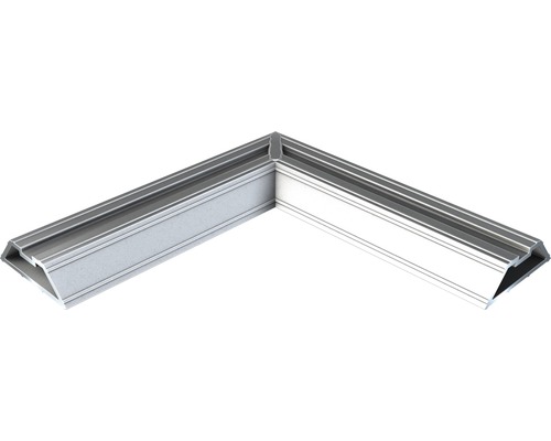 Eckverbinder für TWIXT-Isostep 18x58 mm Schenkellänge 180 mm 1 Pack = 2 Stück Winkelelement aus Aluminium