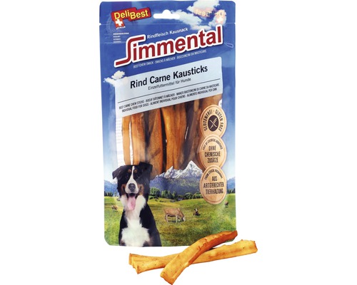 Hundesnack DeliBest Simmental Rind Carne Kausticks 200 g DeliBest Simmental Rind Carne Kausticks für Hunde