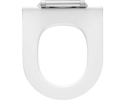 Pressalit WC-Sitz Projecta D Solid Pro ohne Deckel 1007 weiß Absenkautomatik Toilettensitz aus Kunststoff