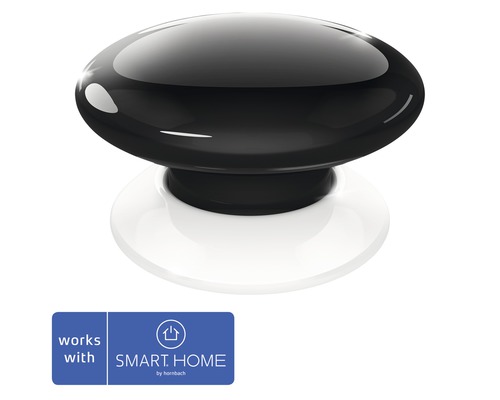 Fibaro Smart Button schwarz - Kompatibel mit SMART HOME by hornbach