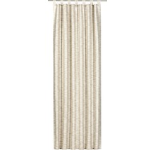 Gardine mit Schlaufenaufhängung