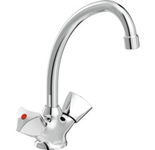 Küchenarmatur mit Zweigriff AVITAL Sula chrom glänzend 141205-thumb-0 Küchenarmatur mit Zweigriff AVITAL Sula chrom glänzend 141205-thumb-0