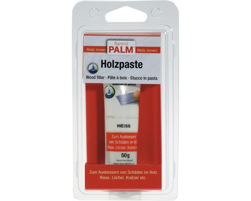 Holzpaste für den Innenbereich in einer Verpackung