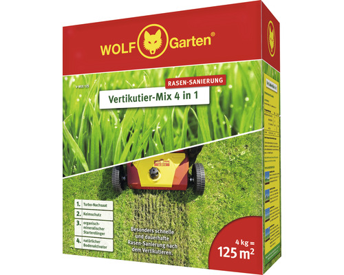 Wolf Garten Vertikutier-Mix 4 in 1 Packung
