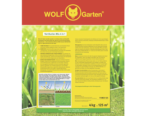 Wolf Garten Vertikutier-Mix 4 in 1 Produktverpackung