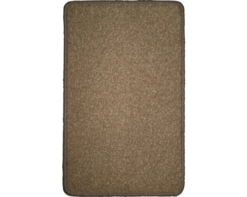 Rechteckiger Teppich mit Textur und umlaufender Bordüre