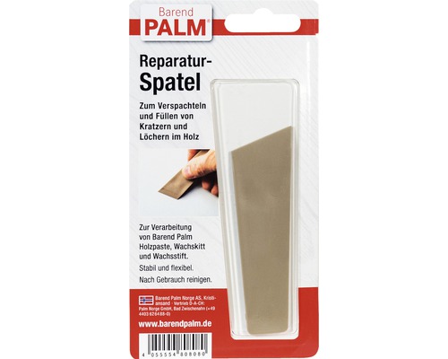 Barend Palm Reparaturspatel zum Ausbessern von Kratzern und Löchern im Holz