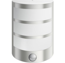 LED Sensor Außenwandleuchte 1x6W 600 lm 2700 K warmweiß Python edelstahl-thumb-1