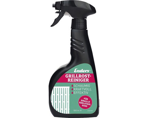 Enders Grillrost Reiniger in einer 500 ml Sprühflasche für Emaille, Edelstahl und Guss
