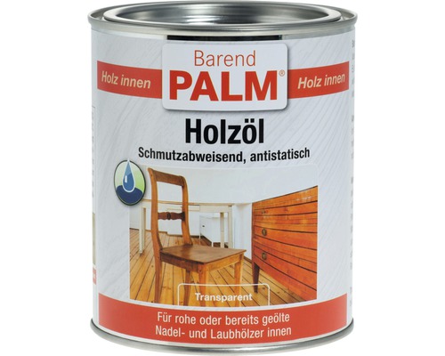 Holzöl Barend Palm farblos 750 ml