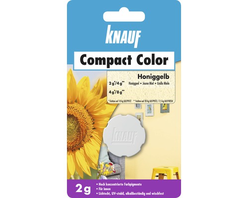 Knauf Compact Color Honiggelb 2 g