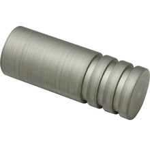 Endstück Zylinder für Kira silber Ø 19 mm 2 Stk.-thumb-0