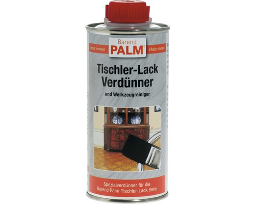 Barend PALM Tischlerlack Verdünner & Werkzeugreiniger 250 ml Barend Palm Tischlerlack Verdünner und Werkzeugreiniger in einer Dose