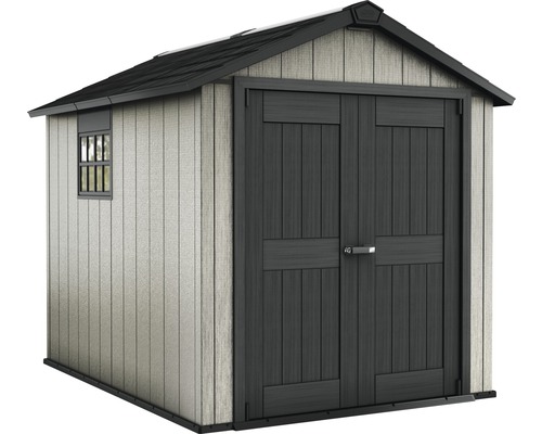 Gartenschuppen mit Doppeltür und Fenster