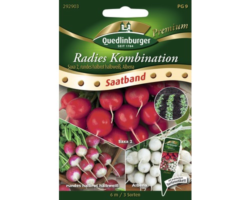 Radieschen Kombination Quedlinburger Gemüsesamen