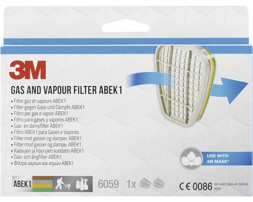 3M Gas- und Dampffilter ABEK1