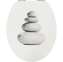 WC-Sitz form & style Stone Stack weiß mit Absenkautomatik-thumb-0
