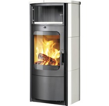 Kaminofen mit Holzbefeuerung und Sichtfenster