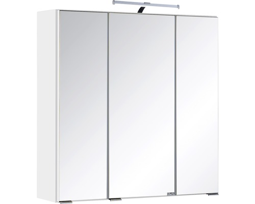 Spiegelschrank Held Möbel 60 x 20 x 66 cm weiß 3-türig 003