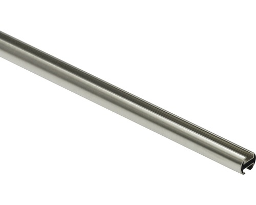 Gardinenstange mit Innenlauf II Valence edelstahl 200 cm Ø 20 mm Aluminiumprofil für diverse Anwendungen