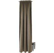 Gardine mit Faltenbandaufhängung