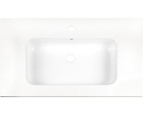 Waschtisch mit rechteckigem Becken