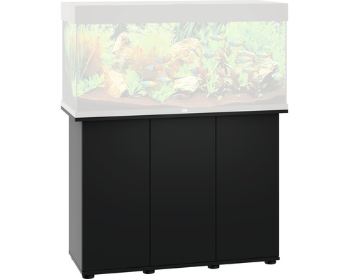 Aquarium Unterschrank Juwel SBX Rio 180 101x41x73 cm, schwarz Schwarzer Aquariumunterschrank mit drei Türen