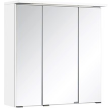 Spiegelschrank Held Möbel 60 x 20 x 66 cm weiß 3-türig-thumb-0