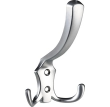 Kleiderhaken aus Metall mit zwei Haken