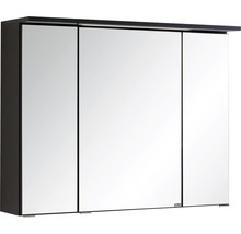 Spiegelschrank Held Möbel 80 x 20 x 66 cm dunkelgrau | HORNBACH