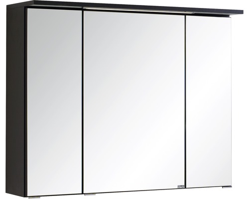 Spiegelschrank Held Möbel 80 x | dunkelgrau 66 20 cm x HORNBACH