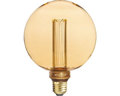 LED Globelampe G120 E27/2,5W gold 125 lm 2000 K warmweiß 820 Mirage