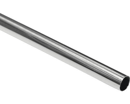 Gardinenstange Ambiance edelstahl-optik 200 cm Ø 25 mm
