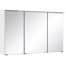 100 Held weiß 3-türig Spiegelschrank 20 | HORNBACH 66 x Möbel cm x