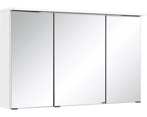 Spiegelschrank Held Möbel 100 x 20 x 66 cm weiß 3-türig 013