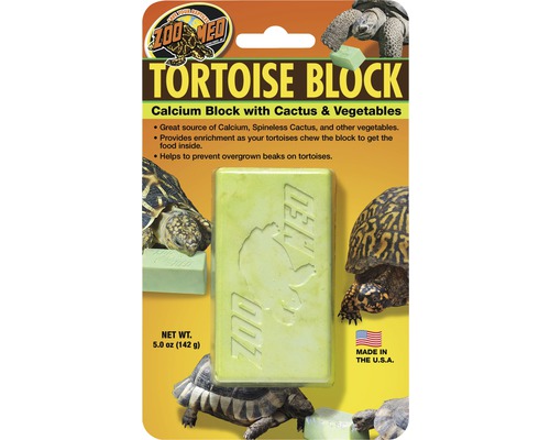 Calciumquelle Zoo Med Tortoise Block mit Opuntia Kaktus