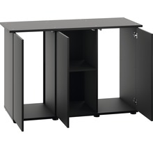 Aquariumunterschrank mit offenen Türen und Innenregal