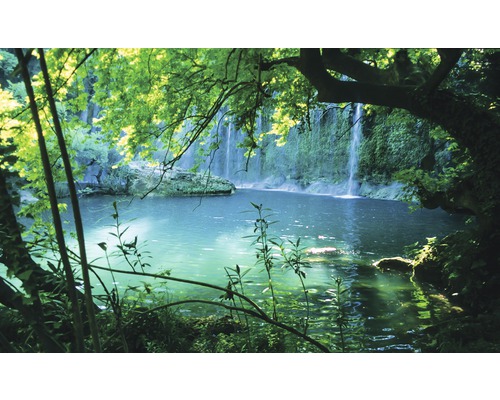 Fototapete Vlies 1783 VEXXXL See mit Wasserfall 4-tlg. 416 x 254 cm