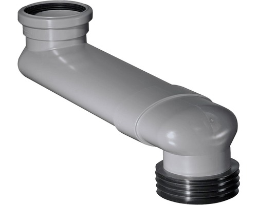 GEBERIT WC-Etagenbogen ø90 mm auf ø100-105,6 mm Länge 14,5-34,5 mm 388.350.29.1 Siphonbogen aus Kunststoff mit Gewindeanschluss