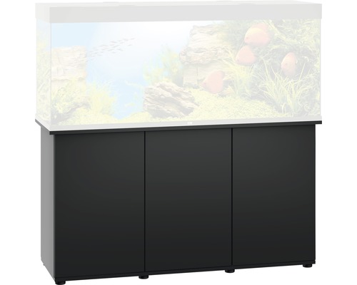 Aquarium Unterschrank JUWEL SBX Rio 400 151x51x80 cm schwarz Aquariumunterschrank mit drei Türen