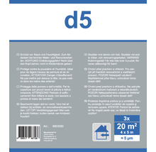 Abdeckfolie D5 transparent 4 x 5 m 3er-Set