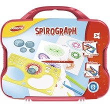Kreativset Spirograph 12-teilig im Koffer