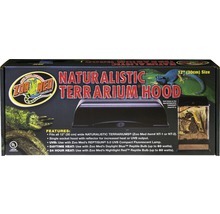 Abdeckung Zoo Med Naturalistic Terrarium Hood 30 cm schwarz