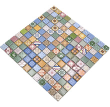 Keramikmosaik CG Retro bunt 30x30 cm