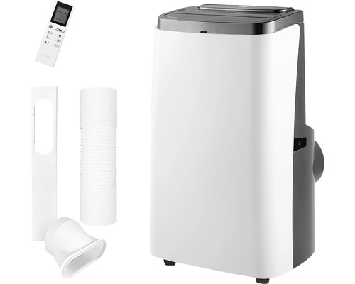 Mobiles Klimagerät mit Abluftschlauch + Fernbedienung Hantech 12000 BTU weiß/schwarz bis Raumgröße 84 m³ lokales Klimagerät Mobiles Klimagerät mit Abluftschlauch + Fernbedienung Hantech 12000 BTU weiß/schwarz bis Raumgröße 84 m³ lokales Klimagerät