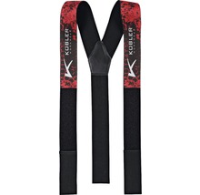 Hosenträger Universalgröße rot/schwarz