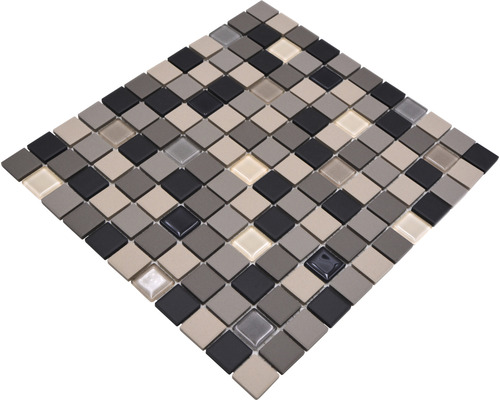 Mosaikfliese mit quadratischen Elementen
