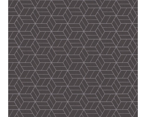 Vliestapete 36920-1 Metropolitan Stories 3D-Grafik braun Textil mit geometrischem Würfelmuster
