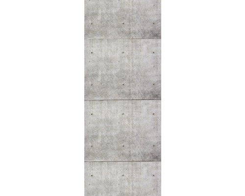 Graue Betonwand mit horizontalen Fugen
